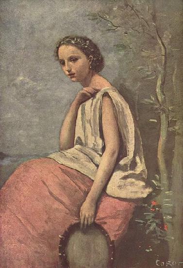 Jean-Baptiste-Camille Corot La Zingara China oil painting art